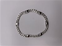 Bracciale Giovanni Raspini Uomo GROUMETTE in Argento Onice 12395L - 12395L